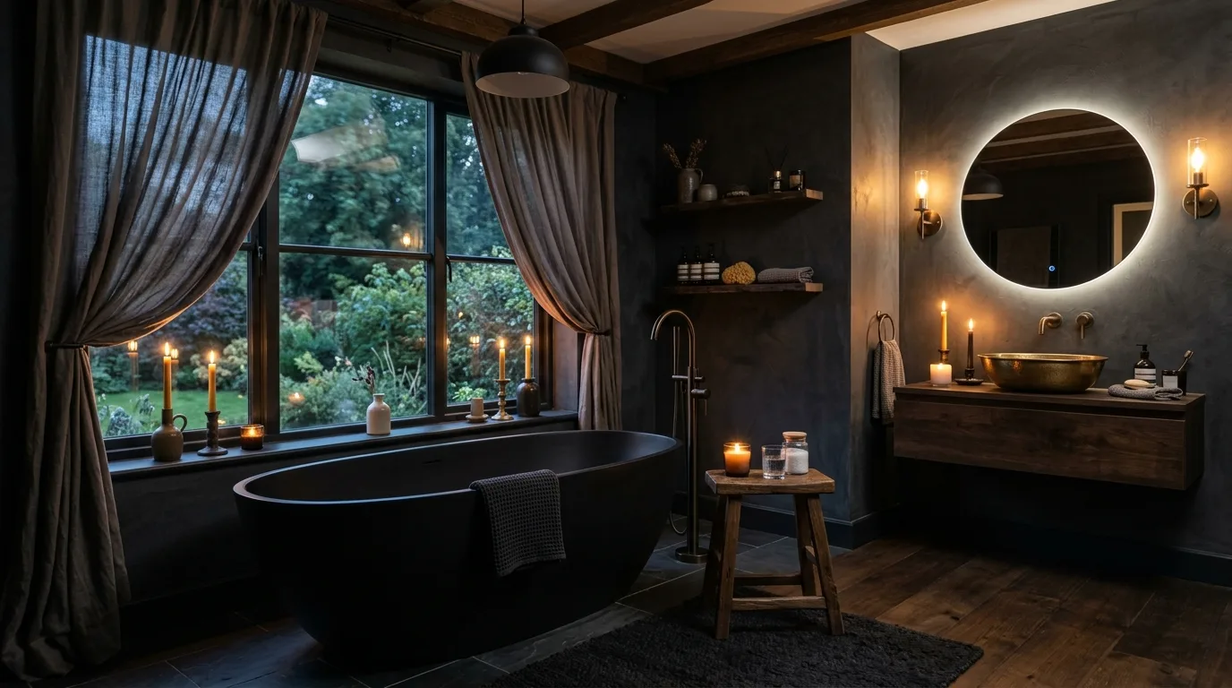 Moody Bathroom