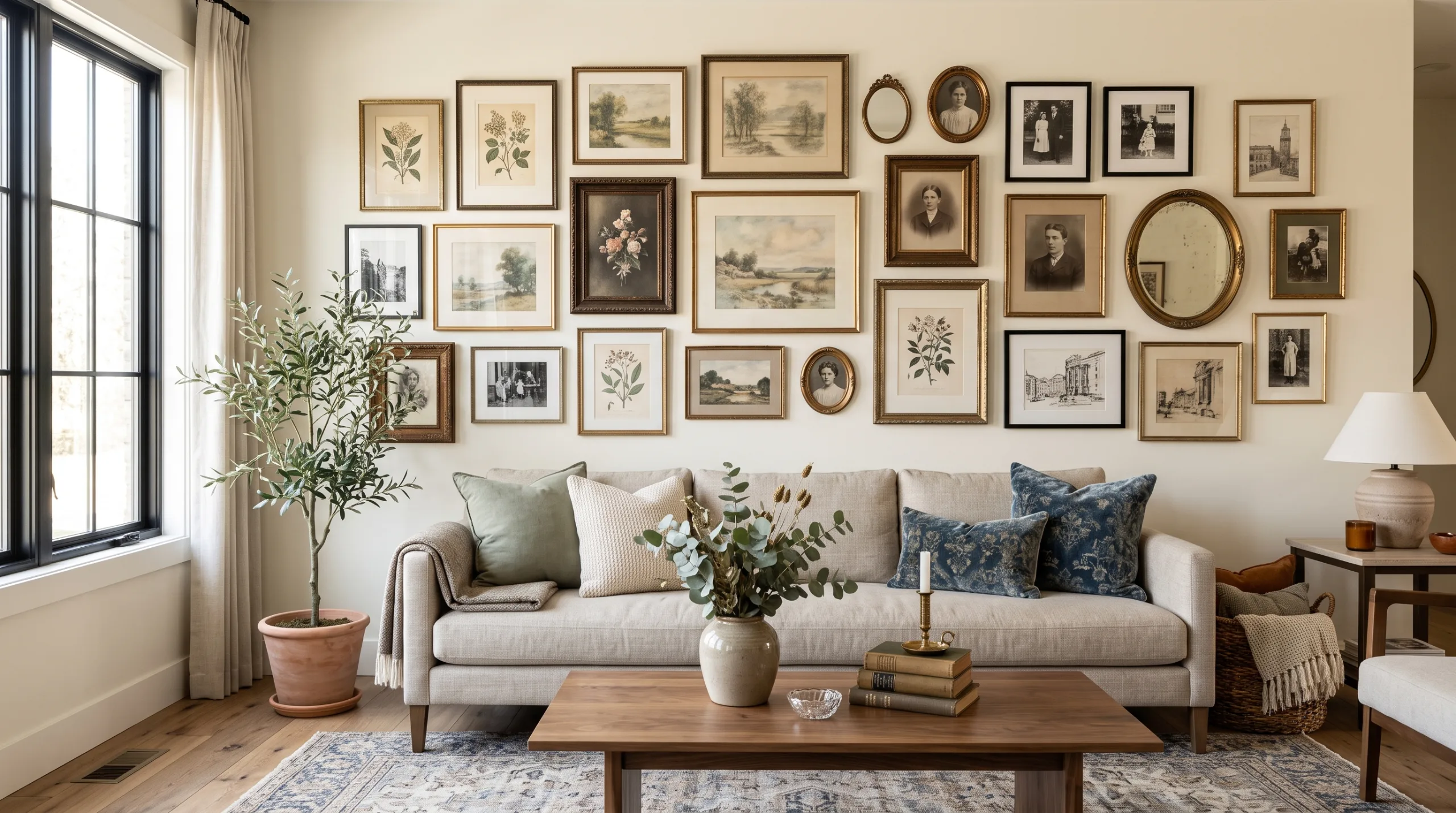 Vintage Gallery Wall Ideas