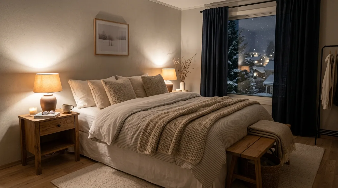 Winter Guest Bedroom