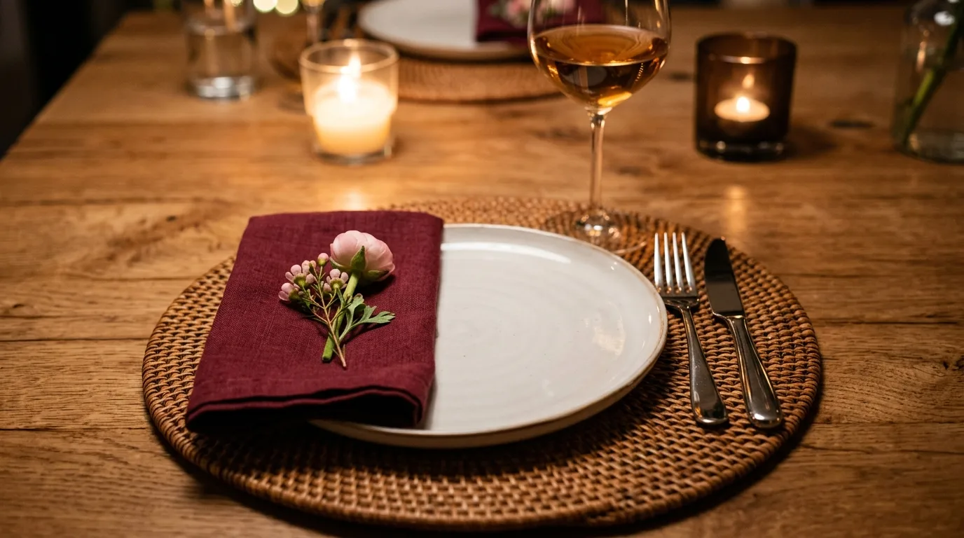 Romantic Dinner Decor at Home: 7 Beautiful Ideas for Two
